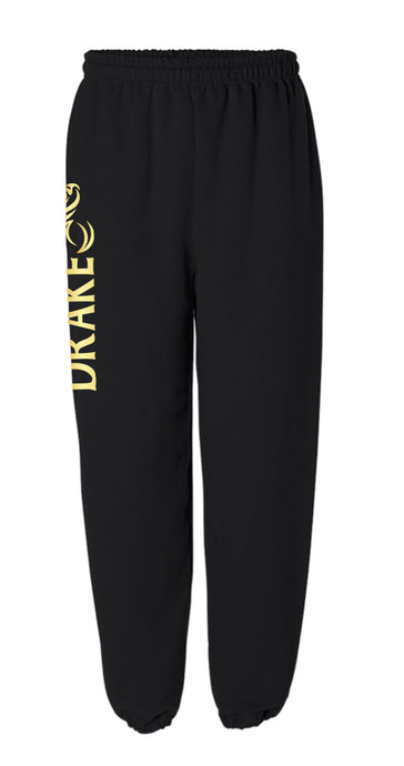 Drake Black Sweat Pants