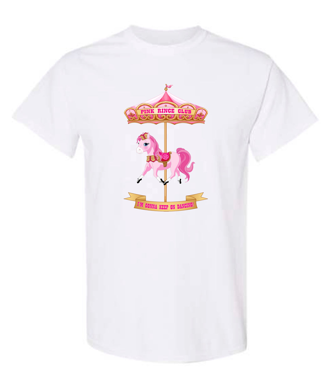 Pink Rince Club T-shirt