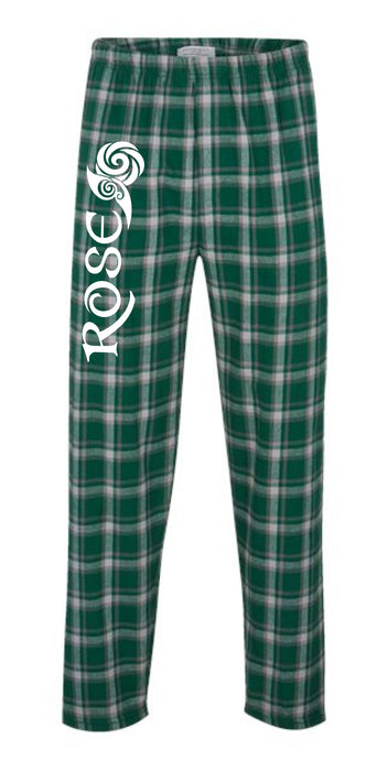 Rose Plaid Pants