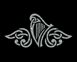 Celtic Harp Mask (gold OR silver)